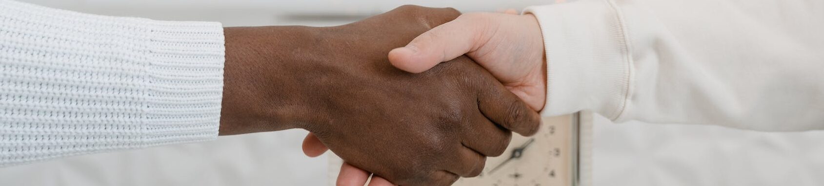 Close Up Shot of a Handshake